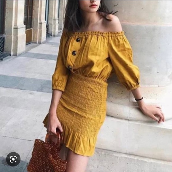 Zara Dresses & Skirts - Zara Linen Mini Dress